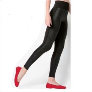 NWOT spanx faux leather front leggings size M
